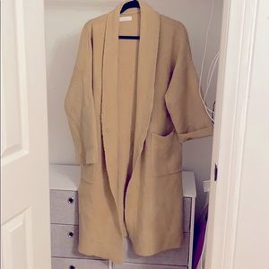 OAK + FORT Cozy long sweater coat